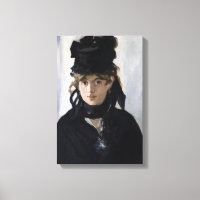 Manet - Berthe Morisot avec un bouquet de violette