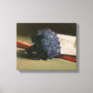 Toile Manet Bouquet de Violets, 1872