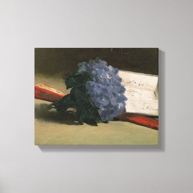 Toile Manet | Bouquet de Violets, 1872 (Recto)