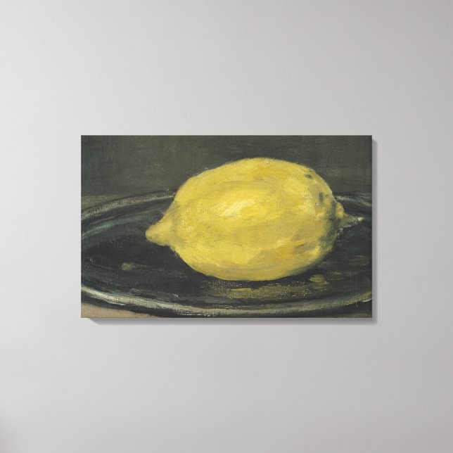 Toile Manet | Le citron, 1880 (Recto)