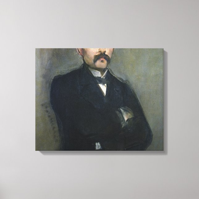 Toile Manet | Portrait de Georges Clemenceau, 1879 (Recto)
