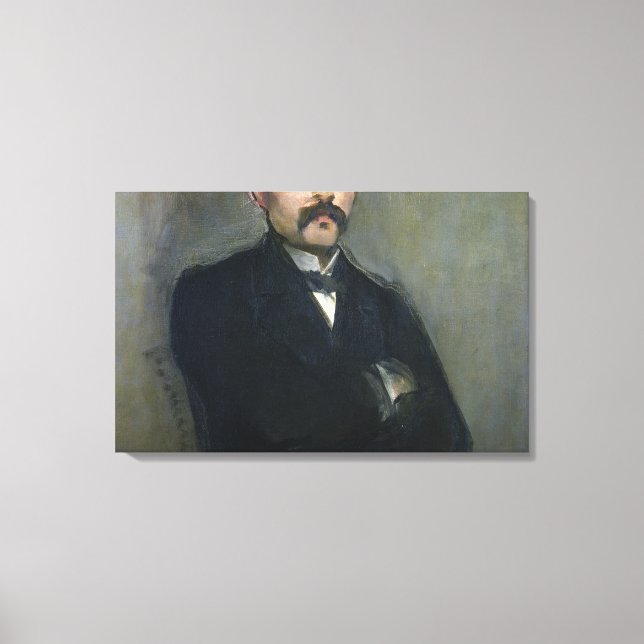 Toile Manet | Portrait de Georges Clemenceau, 1879 (Recto)