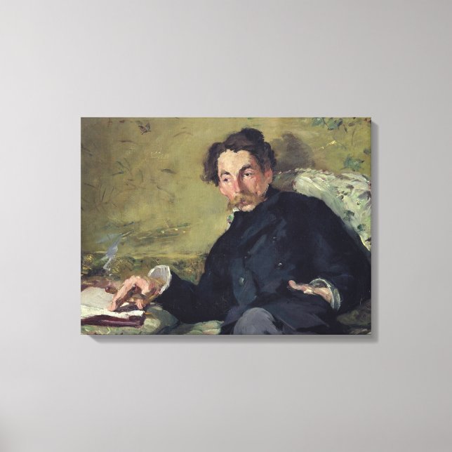 Toile Manet | Stephane Mallarme 1876 (Front)