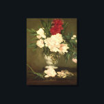 Toile Manet | Vase de pivoines sur un petit piédestal, 1<br><div class="desc">Vase de pivoines sur un petit piédestal,  1864 | par Edouard Manet | Lieu de l'art : Musée d'Orsay,  Paris,  France | Artiste français | Numéro de collection d'images : XIR38820</div>
