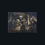 Toile Mangeurs de pommes de terre | Van Gogh |<br><div class="desc">Potato Eaters est un tableau de 1885 de Vincent van Gogh.</div>
