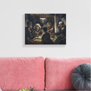 Toile Mangeurs de pommes de terre   Van Gogh  