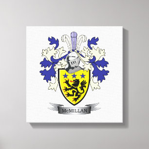 Toile Manteau de crête de famille de McMillan des bras