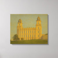 Manti Utah Temple Painting™ LDS Peinture murale