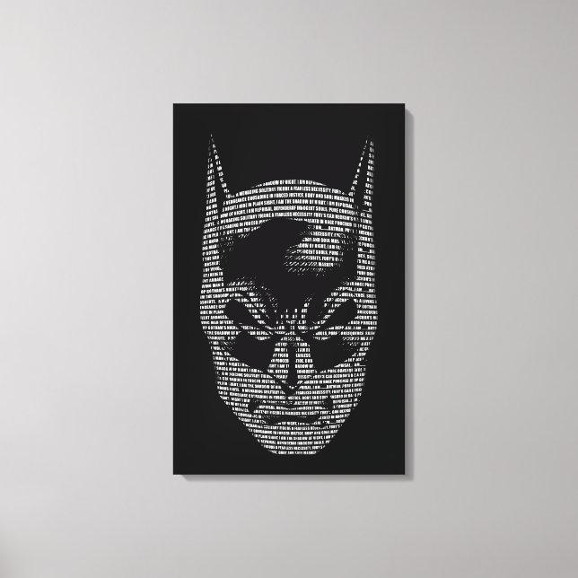 Toile Mantra de Batman Head (Recto)