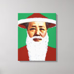 Toile Mao Joyeux Noël Chinois Pop Art Père Noël<br><div class="desc">Mao Joyeux Noël Chinois Pop Art Père Noël</div>