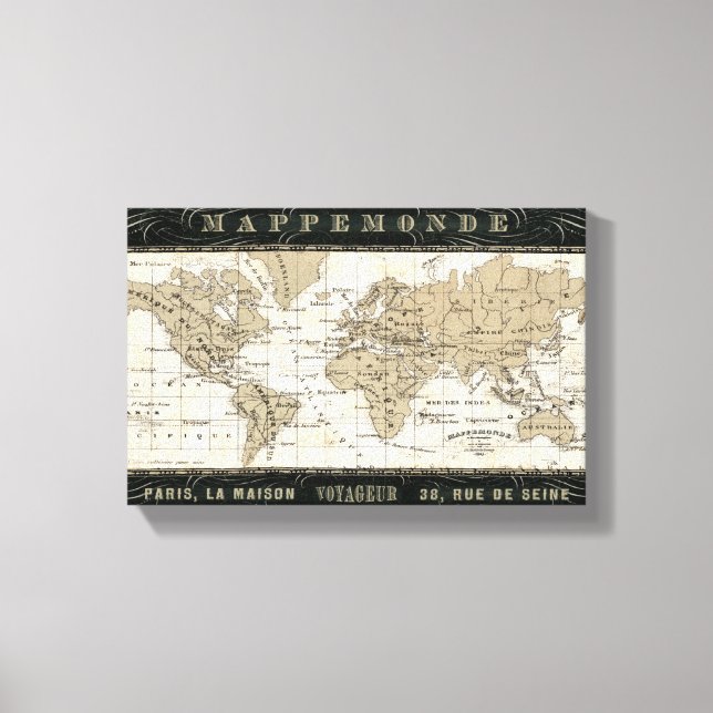 Toile Mappemonde