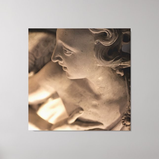 Toile Marble Angel Sculpture Art Imprimer (Recto)