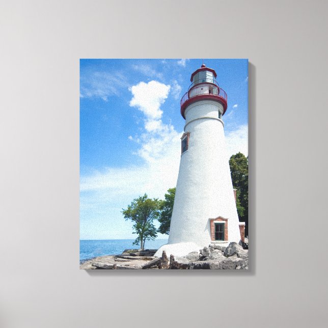 Toile Marblehead Lighthouse (Recto)