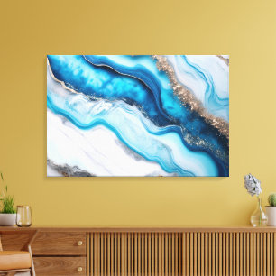 Toile Marbre de Blue River
