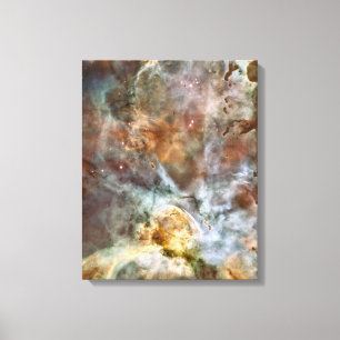 Toile Marbre en pastel dans la nébuleuse de Carina