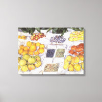 Marché aux Fruits par Gustave Caillebotte, Art Vin