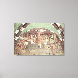 Toile Marché de fruits et légumes