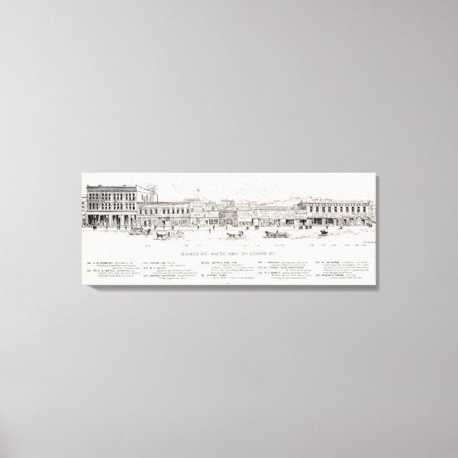 Toile Marché Sud 8ème (Recto)