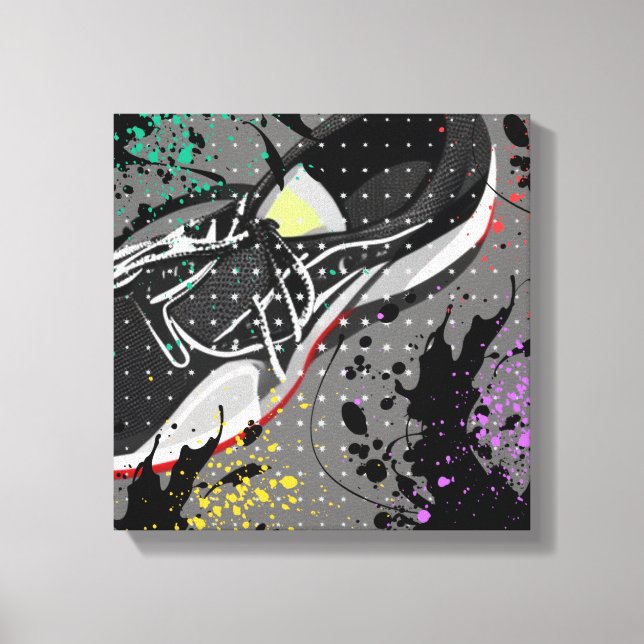 Toile Marcher par (Recto)