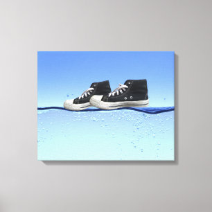Toile Marcher sur l'eau