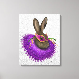 Toile Mardi Gras Hare