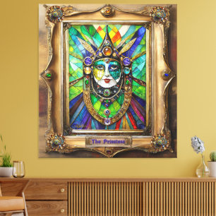 Toile Mardi Gras Realm Portraits - La Prêtre