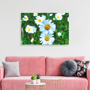 Toile Marguerites oculaires