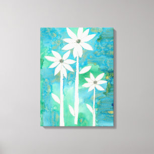 Toile Marguerites savoureuses II