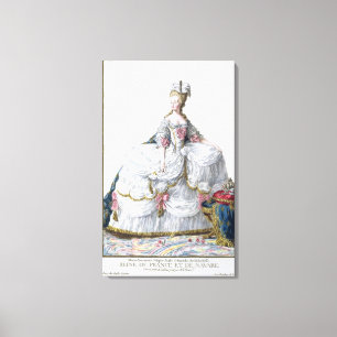 Toile Marie Antoinette (1752-93) de 'DES Estam de