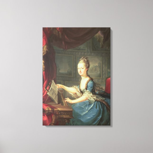 Toile Marie Antoinette Habsburg-Lothringen (Recto)