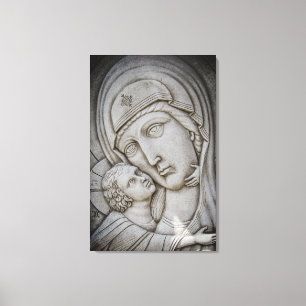 Toile Marie et Jésus