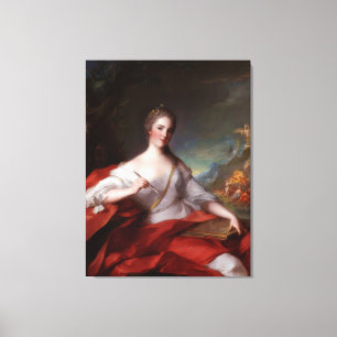 Toile Marie-Geneviève Boudrey par Jean-Marc Nattier
