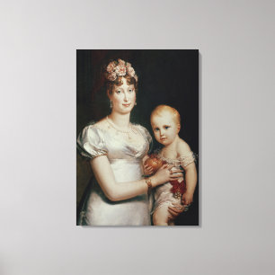 Toile Marie-Louise de la Habsbourg-Lorraine