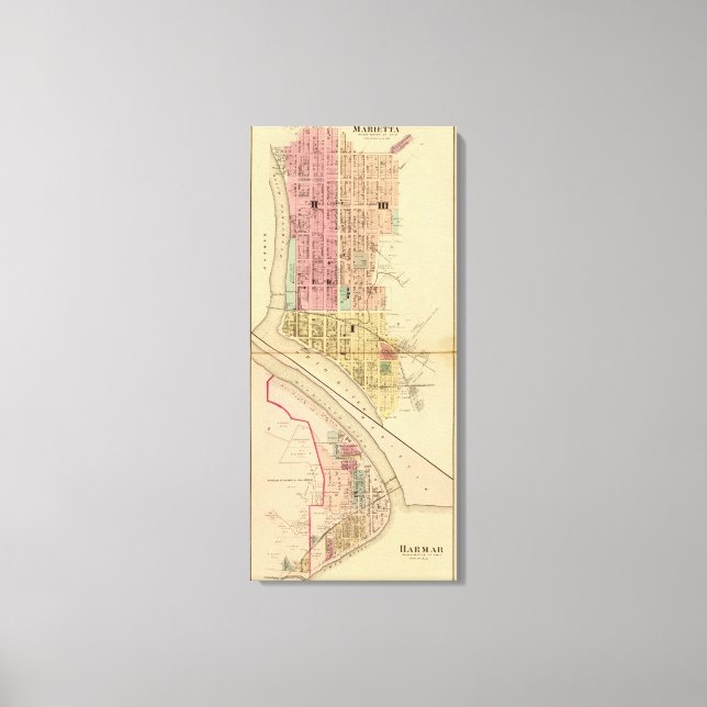 Toile Marietta, Ohio (Recto)