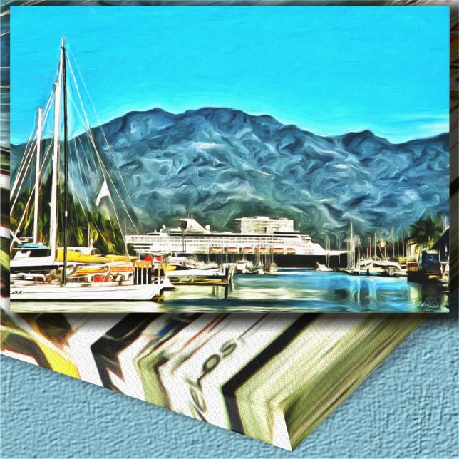 Toile Marina Vallarta 0946 Art (Créateur téléchargé)