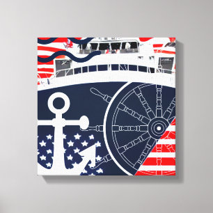 Toile Marine américaine
