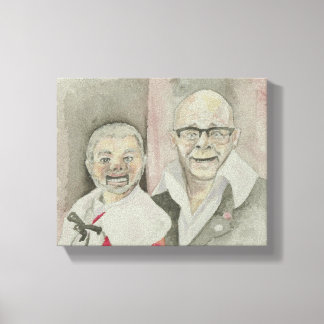 Toile Marionnette Harry Hill et Lord Alan Sugar