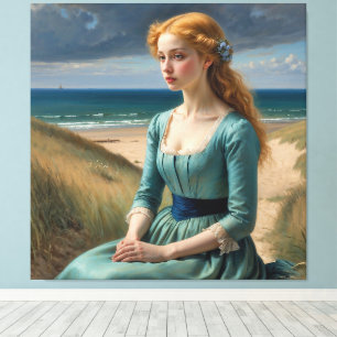 Toile "Maris" - Le voyage d’un homme - Un portrait color