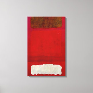 Toile Mark Rothko - No. 16 Rouge, blanc et Brown - 1957