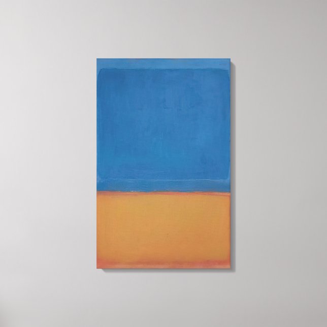 Toile Mark Rothko - Sans titre Rouge, Bleu, Orange - 195 (Recto)