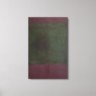 Toile Mark Rothko - Sans titre Vert sur Maroon - 1961