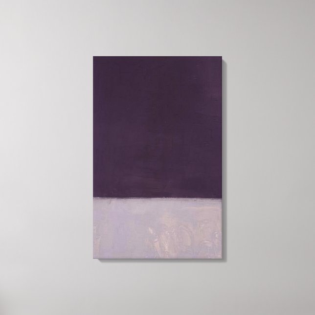 Toile Mark Rothko - Untitled Black and Grey - 1970 (Recto)