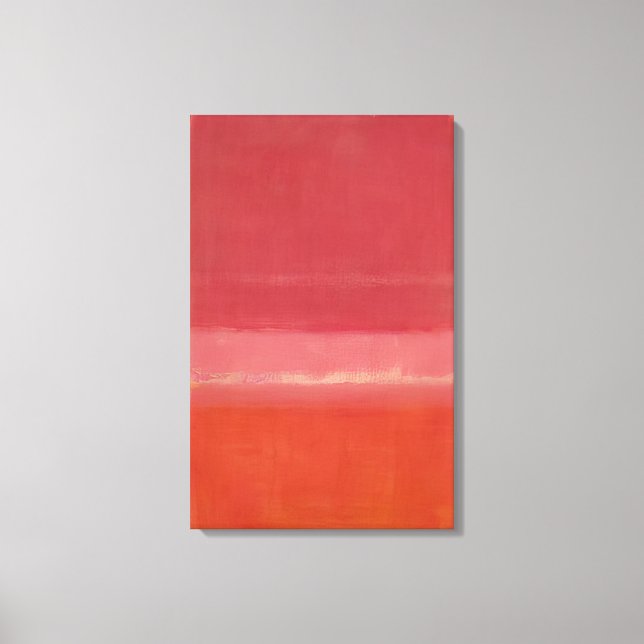 Toile Mark Rothko - Untitled Red - 1956 (Recto)