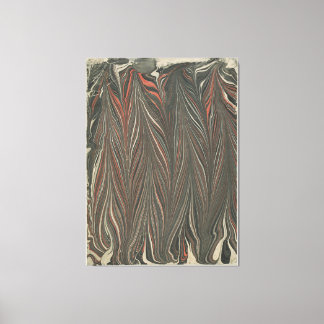 Toile Marmorpapier (zurückgezogener Kamm)