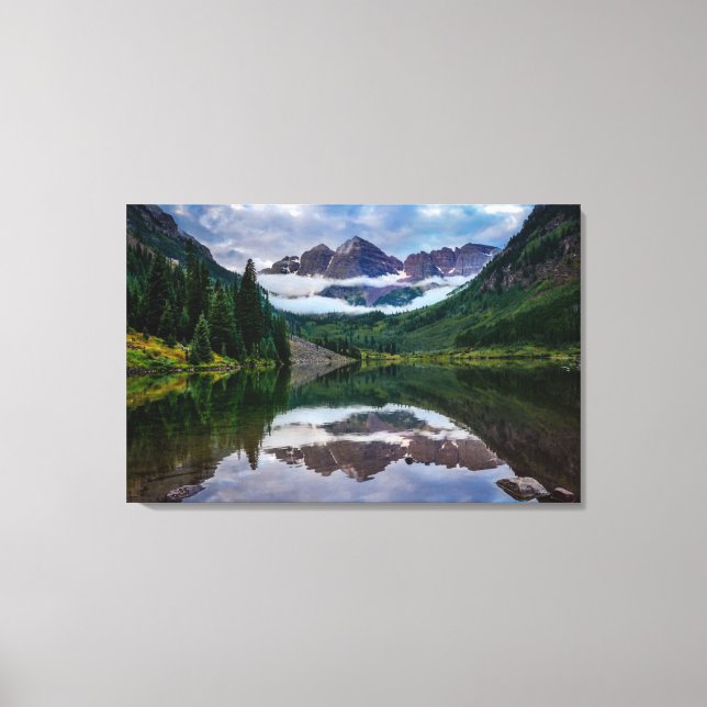Toile Maroon bells (Recto)