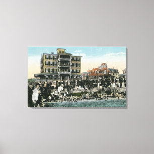 Toile Martha's Vineyard, vue d'avenue de vue de mer