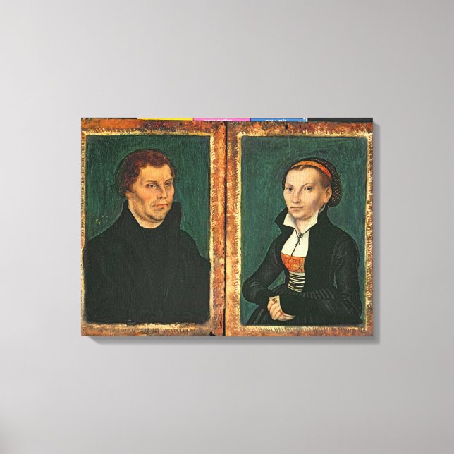 Toile Martin Luther, Katharina von Bora, c.1526 (Recto)