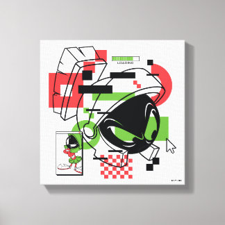 Toile MARVIN THE MARTIAN™ Glitch
