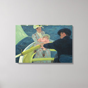 Toile Mary Cassatt - La fête de la navigation