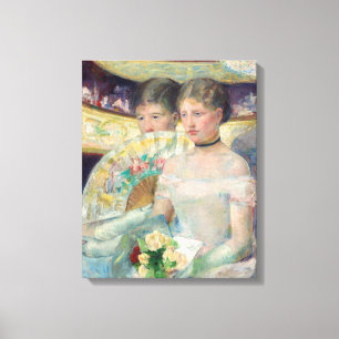 Toile Mary Cassatt - La Loge